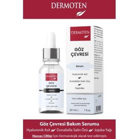 Dermoten Hyaluronik Asit ve Dunaliella Salina Özlü 30 ml Göz Çevresi Bakım Serumu
