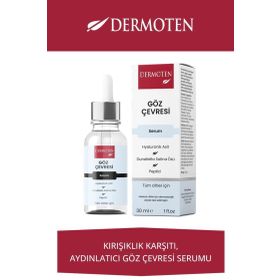 Dermoten Hyaluronik Asit ve Dunaliella Salina Özlü 30 ml Göz Çevresi Bakım Serumu