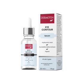 Dermoten Hyaluronik Asit ve Dunaliella Salina Özlü 30 ml Göz Çevresi Bakım Serumu