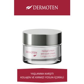 Dermoten Repage Yaşlanma Karşıtı Kolajen & Kırmızı Yosun 50 ml Cilt Bakım Kremi