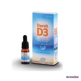 Dermovitamin Dervit Vitamin D3 10 ml Damla