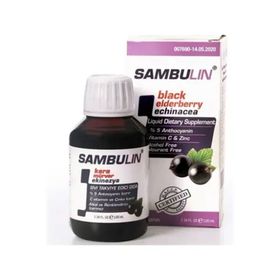 Dermovitamin Sambulin Kara Mürver Ekinezya 100 ml Şurup