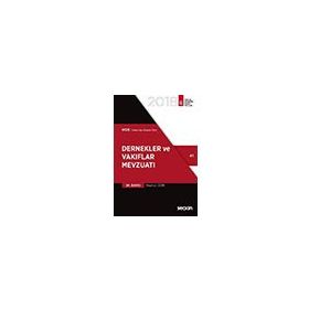 DERNEKLER VE VAKIFLAR MEVZUATI - REMZI ÖZMEN