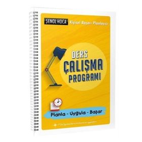 Ders Çalışma Programı - Şenol Hoca Yayınları