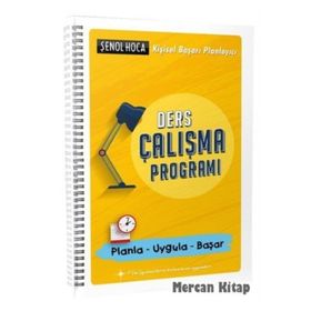 Ders Çalışma Programı - Şenol Hoca Yayınları