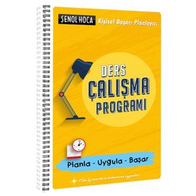 Ders Çalışma Programı - Şenol Hoca Yayınları