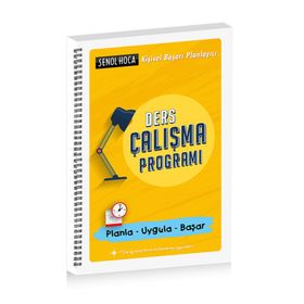Ders Çalışma Programı - Şenol Hoca Yayınları