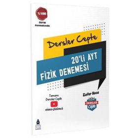 Dersler Cepte 20'li AYT Fizik Denemesi Tonguç Akademi