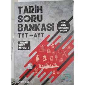 DersMarket Yayınları TYT AYT Tarih Soru Bankası