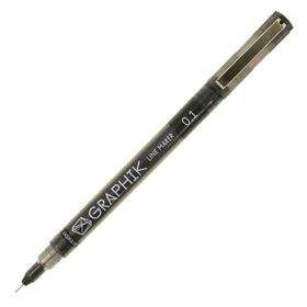 Derwent 0.1 Black Graphik Line Maker Teknik Çizim ve Grafik Kalemi