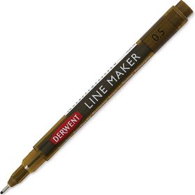 Derwent 0.5 Sepia Graphik Line Maker Teknik Çizim ve Grafik Kalemi