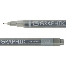 Derwent 0,3 Graphite Graphik Line Maker Teknik Çizim ve Grafik Kalemi