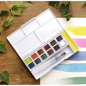 Derwent 0700928 Inktense 12'li Teneke Kutu Sulu Boya Kalemi