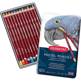 Derwent 12 Renk Pastel Boya Kalemi