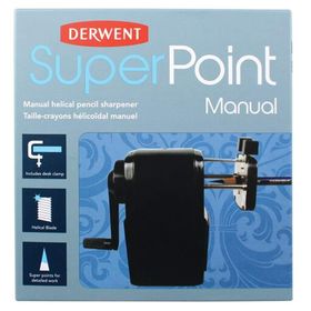 Derwent 2302001 Süper Point Manual Helical Sharpen Masaüstü Kalemtıraş