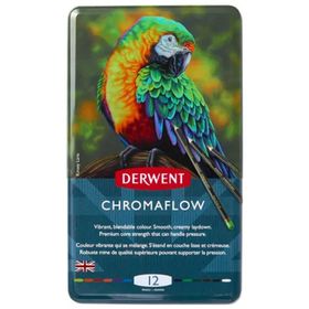 Derwent 2305856 Chromaflow 12'li Kuru Boya Kalemi Seti