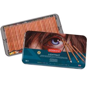 Derwent 36'lı Lightfast Yağ Bazlı Kuru Boya Seti