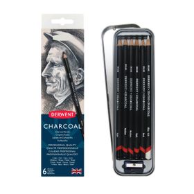 Derwent 6'lı Charcoal Füzen Kalem Seti