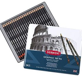 Derwent Academy Sketching Pencil B Dereceli Kalem