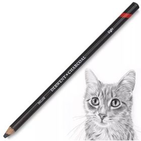 Derwent Charcoal Pencils Light Kömür Füzen Kalem
