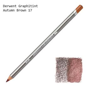 Derwent Graphitint Suda Çözünebilen 17 Autumn Brown Renkli Çizim Kalemi
