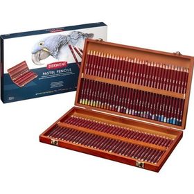 Derwent Pastel Pencils 72'li Ahşap Kutu Pastel Kalem Seti