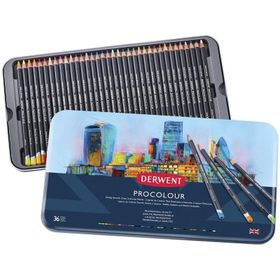 Derwent Procolour 36'lı Set Teneke Kutu Kuruboya