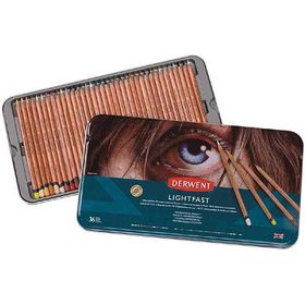 Derwent Teneke Kutu Lightfast 36 Renk Boya Kalemi