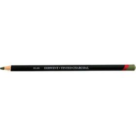 Derwent Tinted Charcoal Renkli Kömür TC15 Green Moss Füzen Kalem