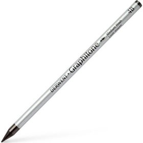 Derwent Watersoluble Graphitone 4B Medium Wash Suda Çözünebilen Ağaçsız Grafit Kalem