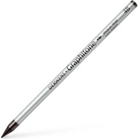 Derwent Watersoluble Graphitone 4B Medium Wash Suda Çözünebilen Ağaçsız Grafit Kalem