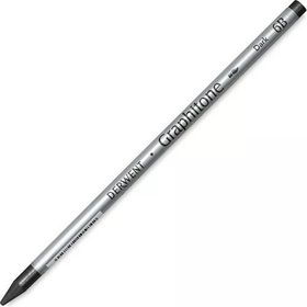 Derwent Watersoluble Graphitone 6B Dark Wash Suda Çözünebilen Ağaçsız Grafit Kalem