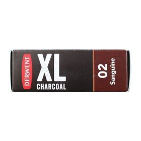 Derwent XL 02 Sanguine Charcoal Blocks Kalın Füzen