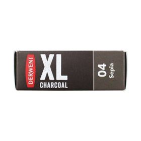 Derwent XL 04 Sepia Charcoal Blocks Kalın Füzen