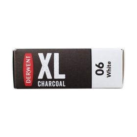 Derwent Xl 06 White Charcoal Blocks Kalın Füzen