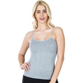 Derya Kurşun 210 Siyah İp Askılı Kadın Atlet