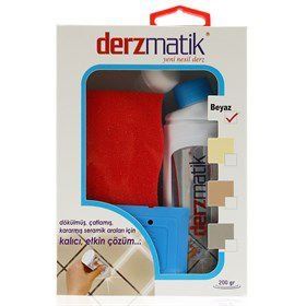 Derzmatik 41003 Beyaz Kapatıcı Süngerli Set Derz Dolgu