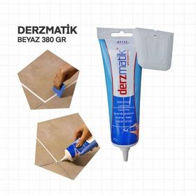 Derzmatik Gaga Uçlu 380 gr Beyaz Derz Dolgu