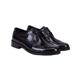 Desa 47244 Bordo Bağcıklı Brogue Erkek Klasik Ayakkabı