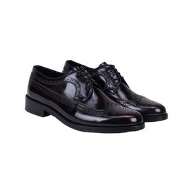 Desa 47244 Bordo Bağcıklı Brogue Erkek Klasik Ayakkabı