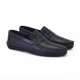 Desa Daniel Lacivert Deri Erkek Loafer Ayakkabı
