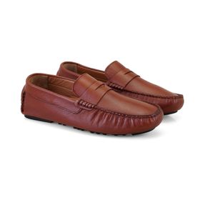 Desa Dareau Taba Deri Erkek Loafer Ayakkabı