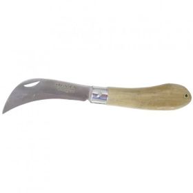 Desan Eğri Ağız Ahşap Sap 19.5 cm Denizli Aşı Bıçağı