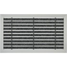 Desan Halı Fitilli 60x90cm Ultra Mat Siyah Alüminyum Paspas