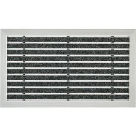 Desan Halı Fitilli 60x90cm Ultra Mat Siyah Alüminyum Paspas