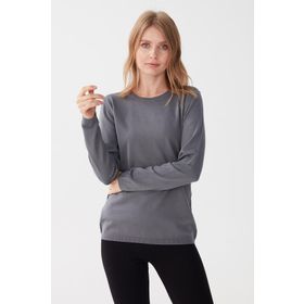 Desen 0240015 Gri Kadın Bluz