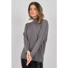 Desen 0240017 Gri Kadın Bluz