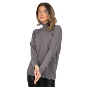 Desen 0240017 Gri Kadın Bluz