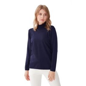 Desen 0240017 Lacivert Kadın Bluz