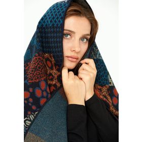 Desen 02421143 Lacivert Kadın Şal